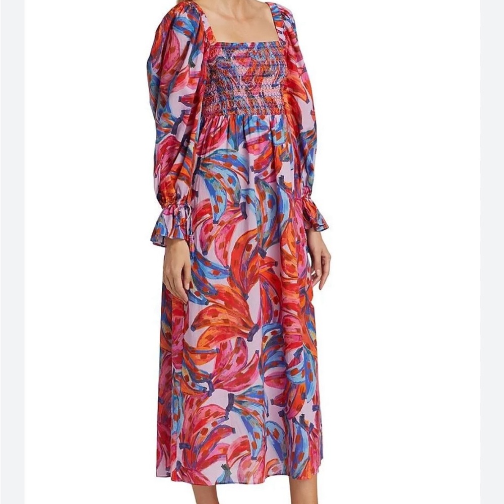 FARM Rio multicolor banana dress